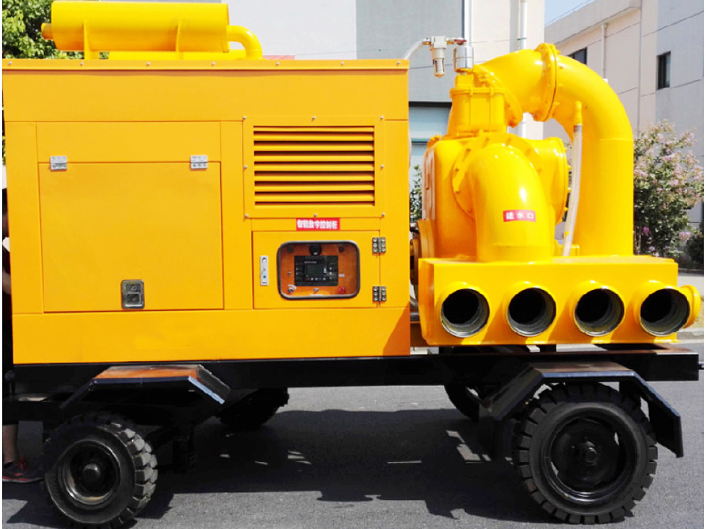 2000立方拖挂式抢险救援泵2000m³/h